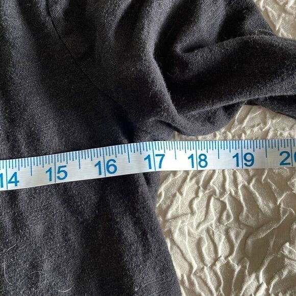 Z Supply Womens Long Sleeve T-Shirt Crewneck Top Cotton Blend Size Small Black - Picture 8 of 9